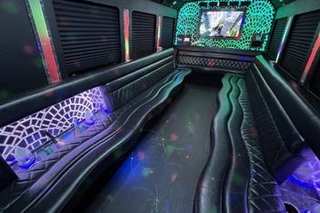 Duluth Limo Bus Interior