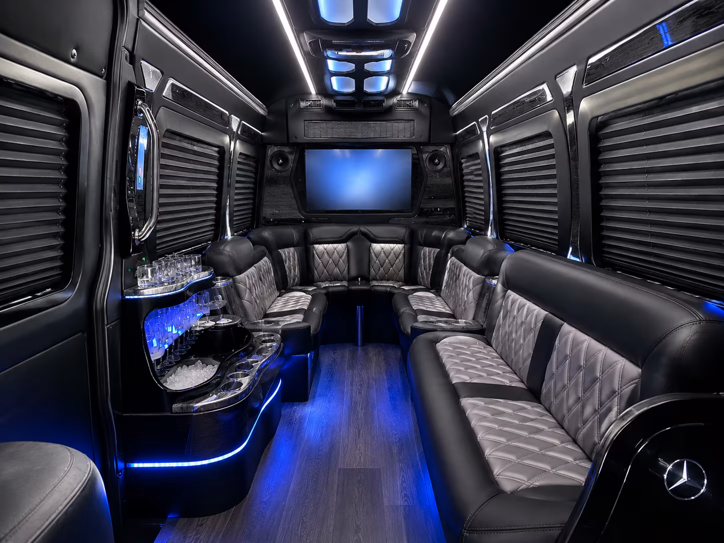 duluth private event transportation onboard seating