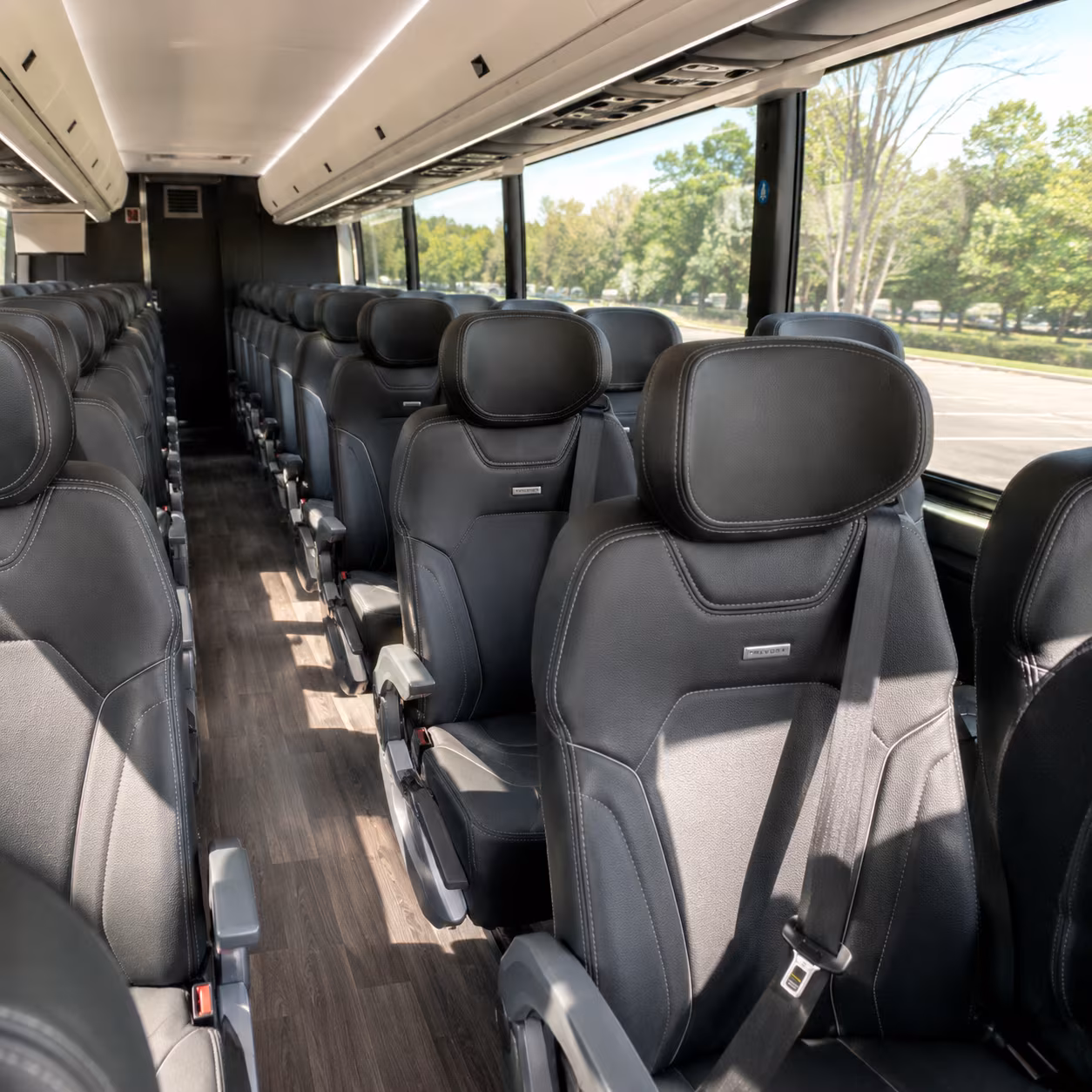 use a charter bus for spirit mountain ski trips and corporate outings